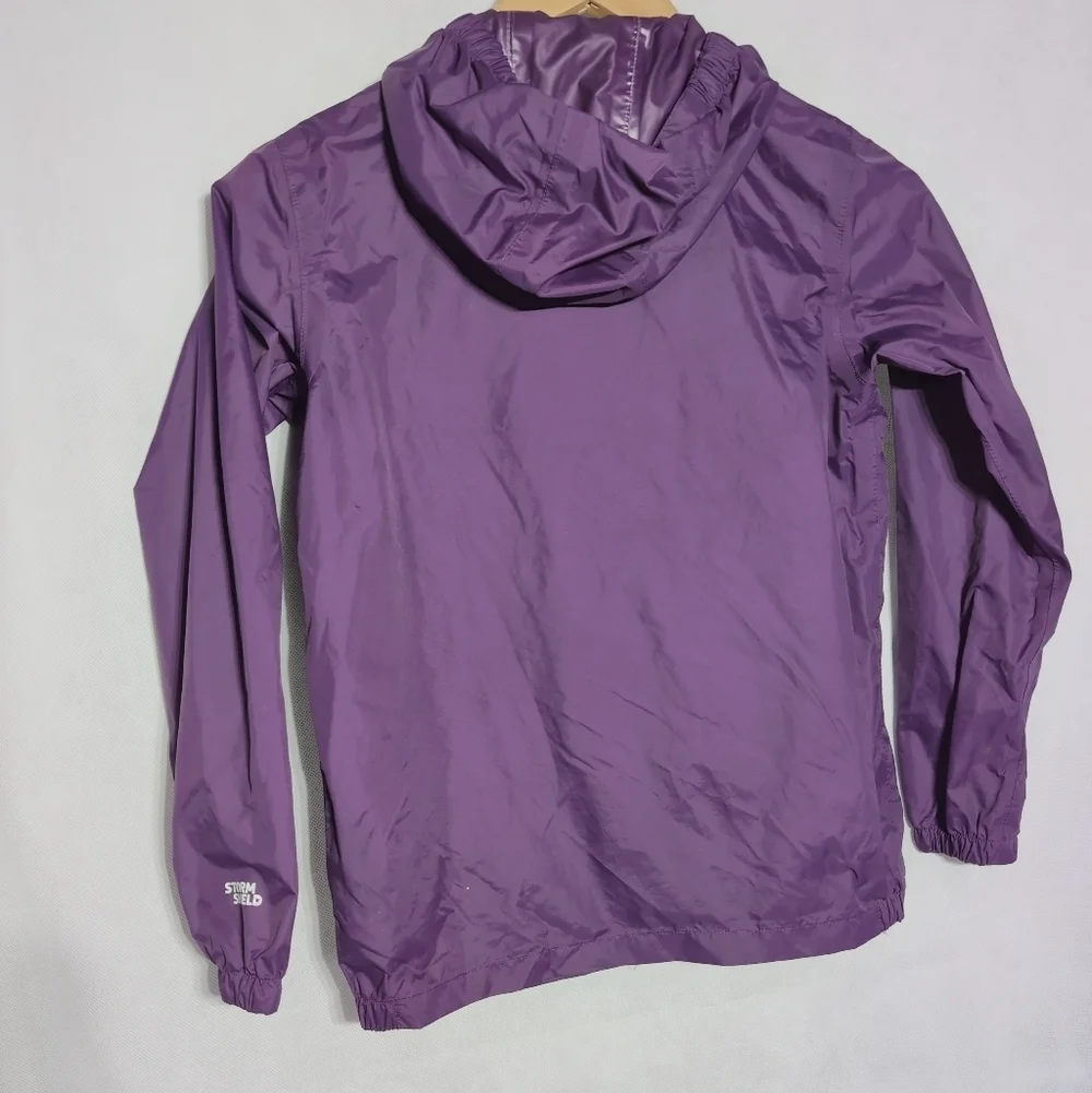 Peter Storm UK Sz 9-10 Kids' Vibrant Purple Raincoat